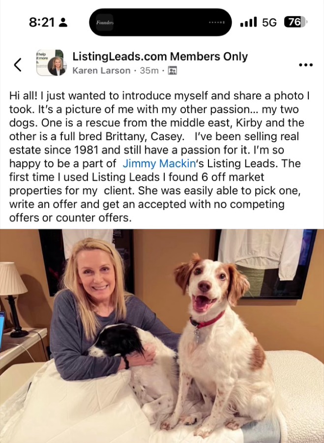 Listing Leads customer result 39 of 100