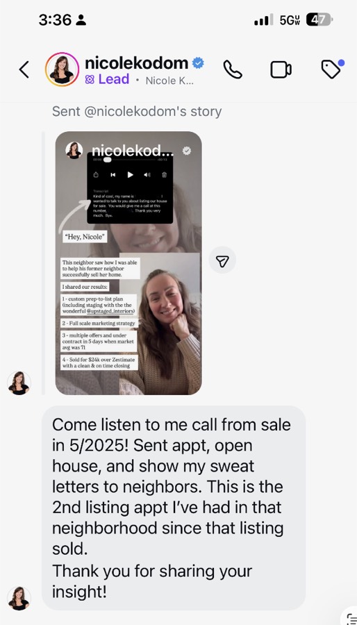 Listing Leads customer result 59 of 100
