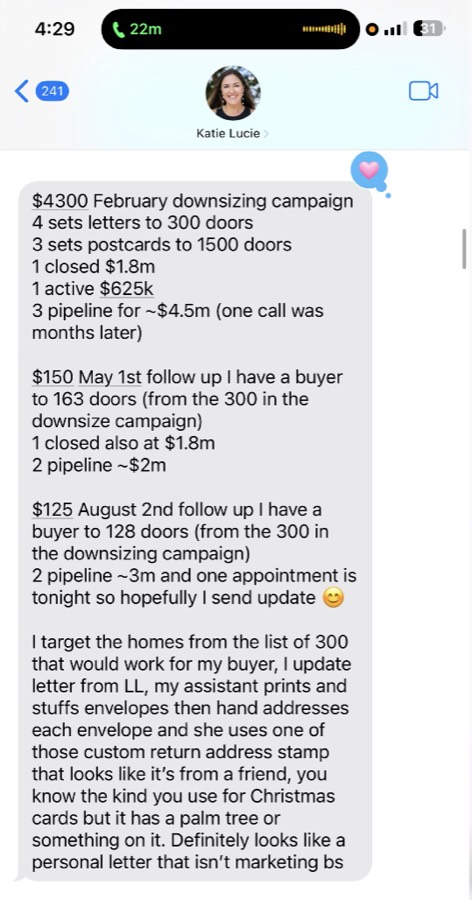 Listing Leads customer result 64 of 100
