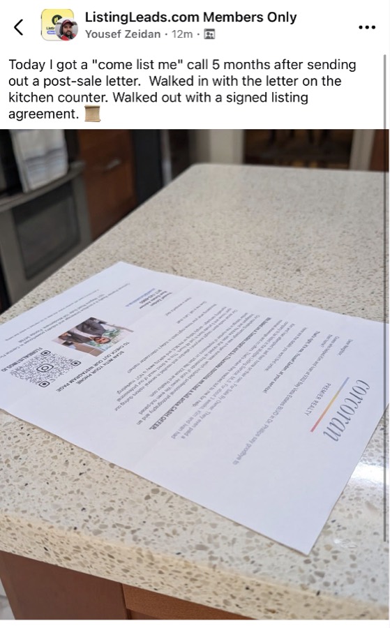 Listing Leads customer result 68 of 100