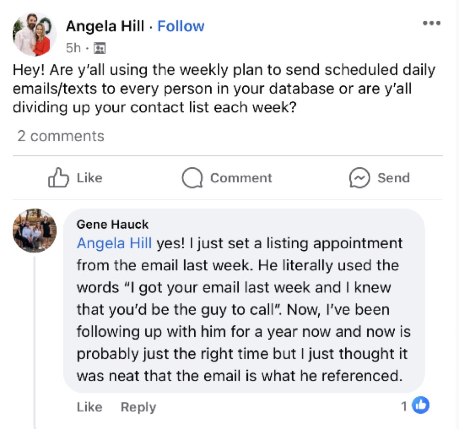 Listing Leads customer result 70 of 100