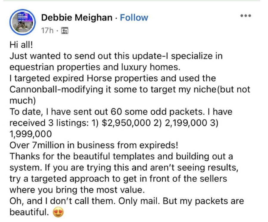Listing Leads customer result 3 of 100