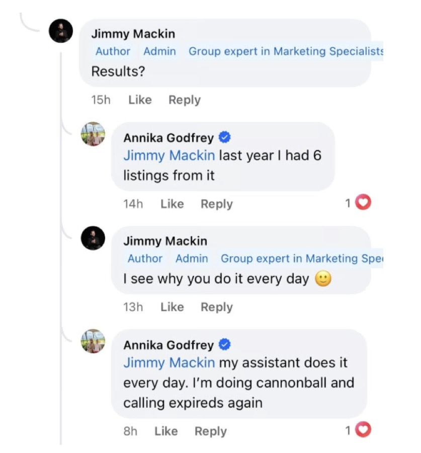 Listing Leads customer result 81 of 100